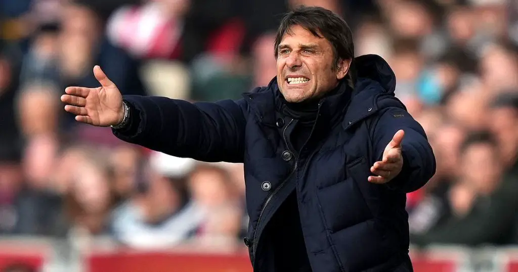 Tottenham boss Antonio Conte is trying to guide his side to a top-four finish this season.