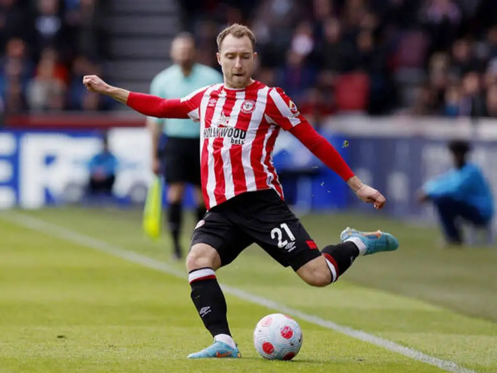 Christian Eriksen faced Tottenham Hotspur for the first time since his exit in 2020. (Getty Images)
