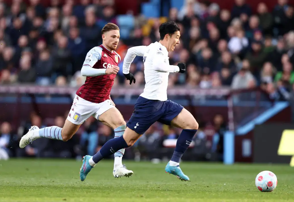 Tottenham Hotspur star Son Heung-Min hails Hugo Lloris for inspired first-half display vs Aston Villa.