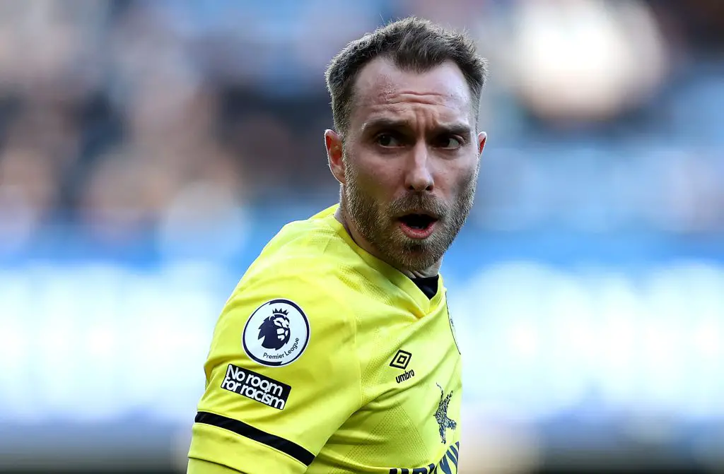 Tottenham Hotspur dealt transfer blow as Brentford boss Thomas Frank makes Christian Eriksen claim. (Photo by Ryan Pierse/Getty Images)