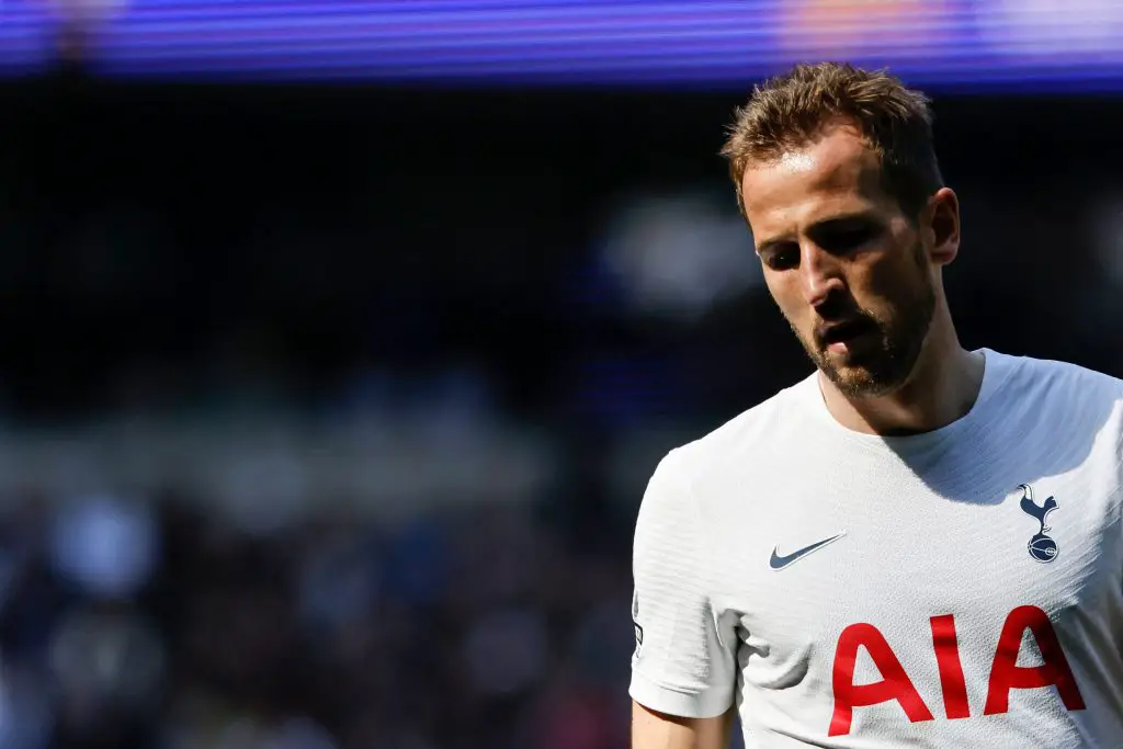 Would Harry Kane consider an exit from Tottenham?  (Photo by TOLGA AKMEN/AFP via Getty Images)