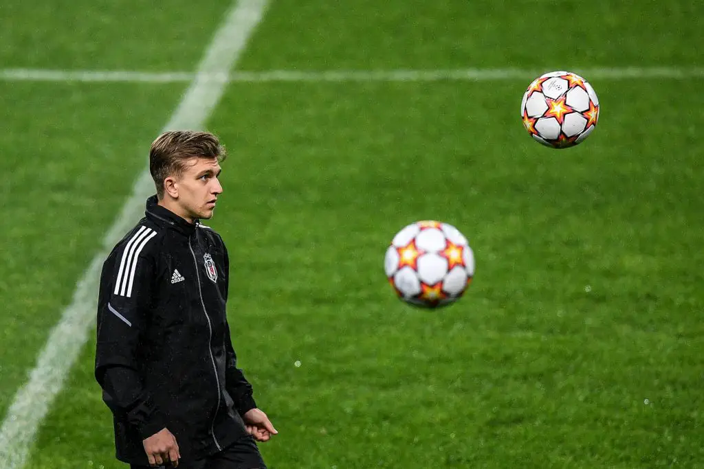 Tottenham Hotspur submit offer to sign Besiktas left-back Ridvan Yilmaz in the summer . (Photo by PATRICIA DE MELO MOREIRA / AFP) (Photo by PATRICIA DE MELO MOREIRA/AFP via Getty Images)