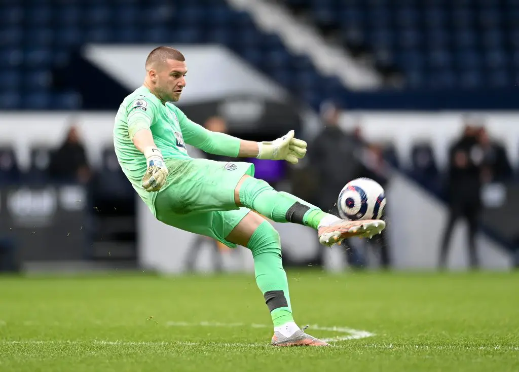 Tottenham believe they are frontrunners to sign Sam Johnstone. (Photo by Laurence Griffiths/Getty Images)