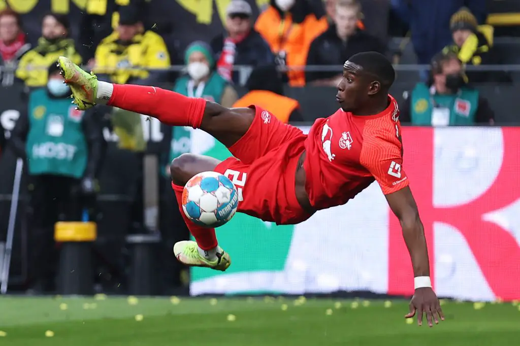 Nordi Mukiele has also been linked with Man United. (Photo by Alex Grimm/Getty Images)