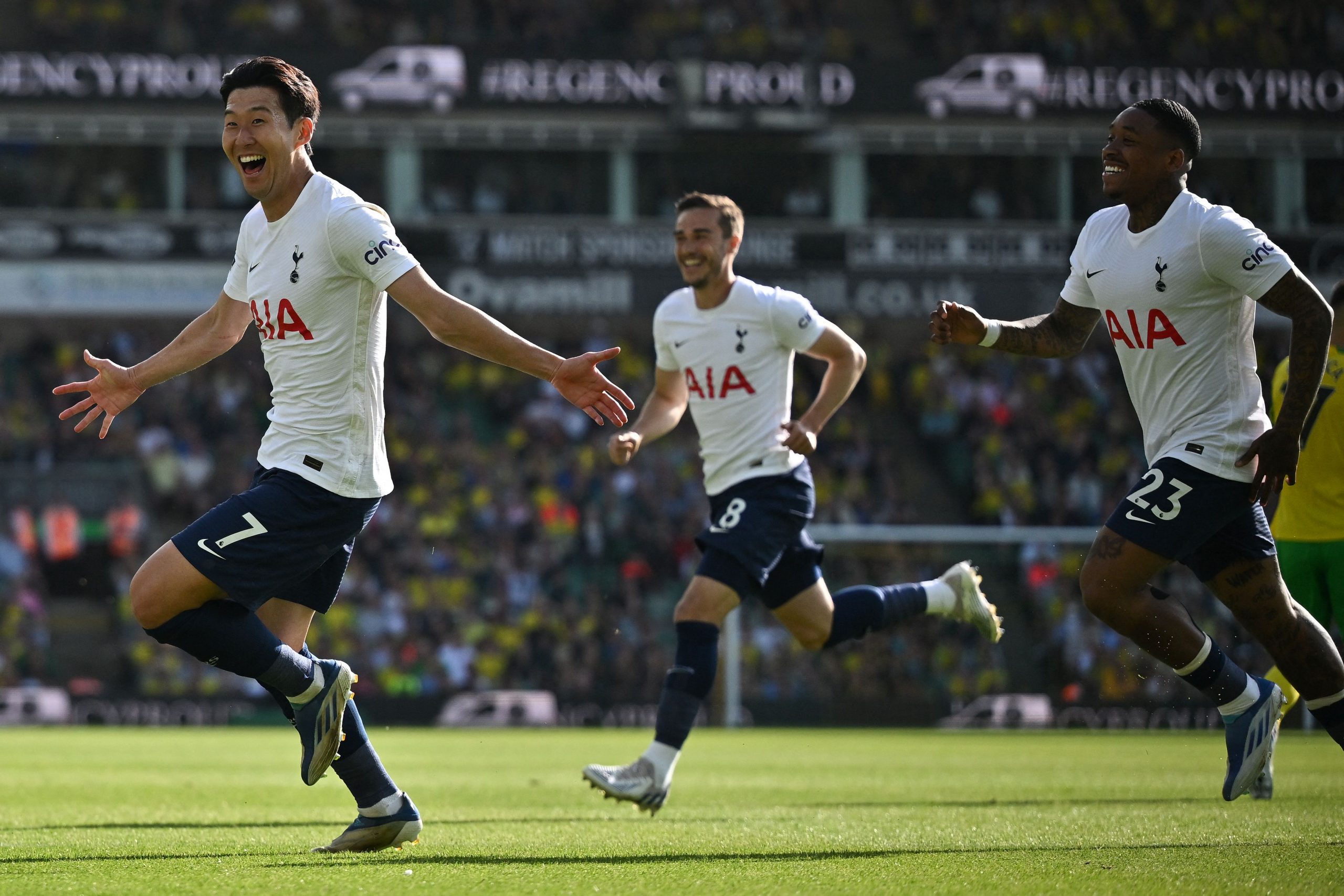 Twitter reaction: Tottenham Hotspur fans react to 5-0 win over Norwich City in the final game of the campaign.