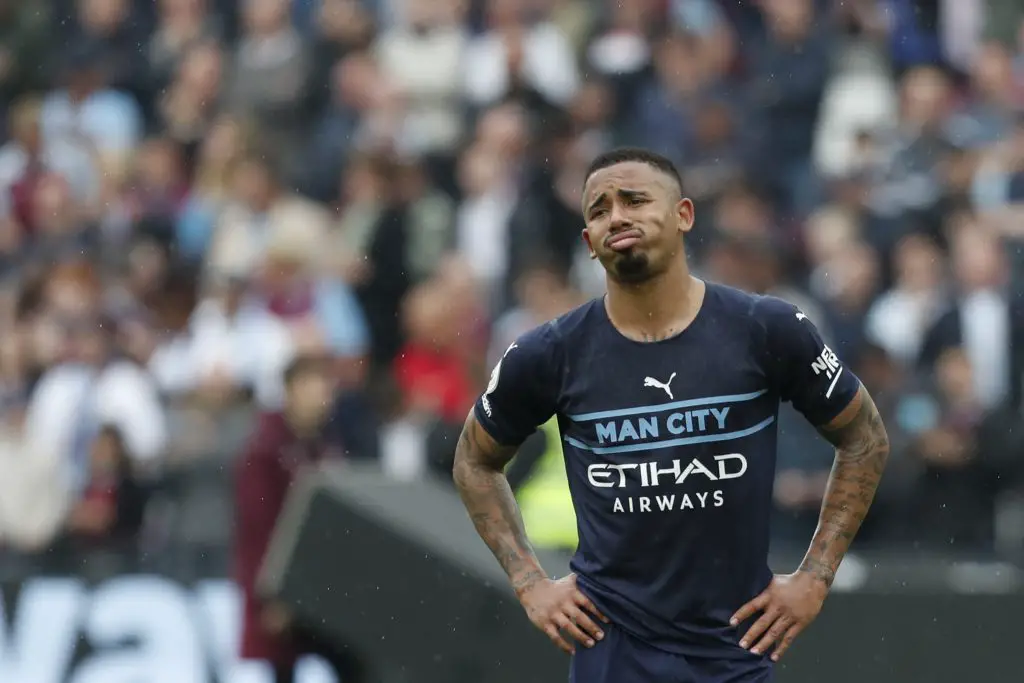 Gabriel Jesus to decide on his future after the international break amidst Tottenham Hotspur interest. (Photo by IAN KINGTON/IKIMAGES/AFP via Getty Images)