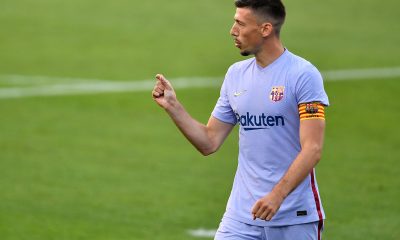 Barcelona are covering more than 50% of Tottenham star Clement Lenglet's wages.