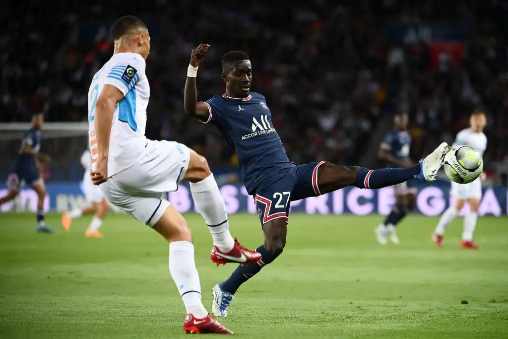 Paris Saint-Germain willing to sell Idrissa Gueye. (Photo by FRANCK FIFE/AFP via Getty Images)