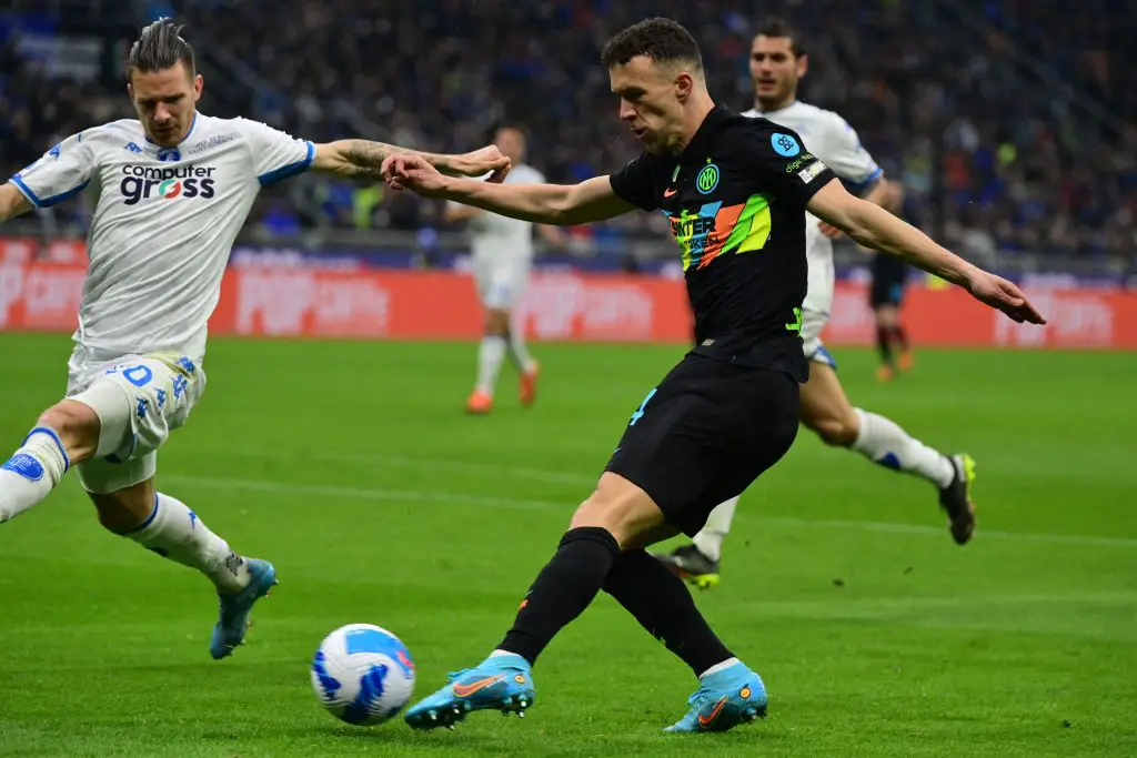 Antonio Conte likes what he saw from Tottenham newboy Richarlison. (Photo by MIGUEL MEDINA/AFP via Getty Images)