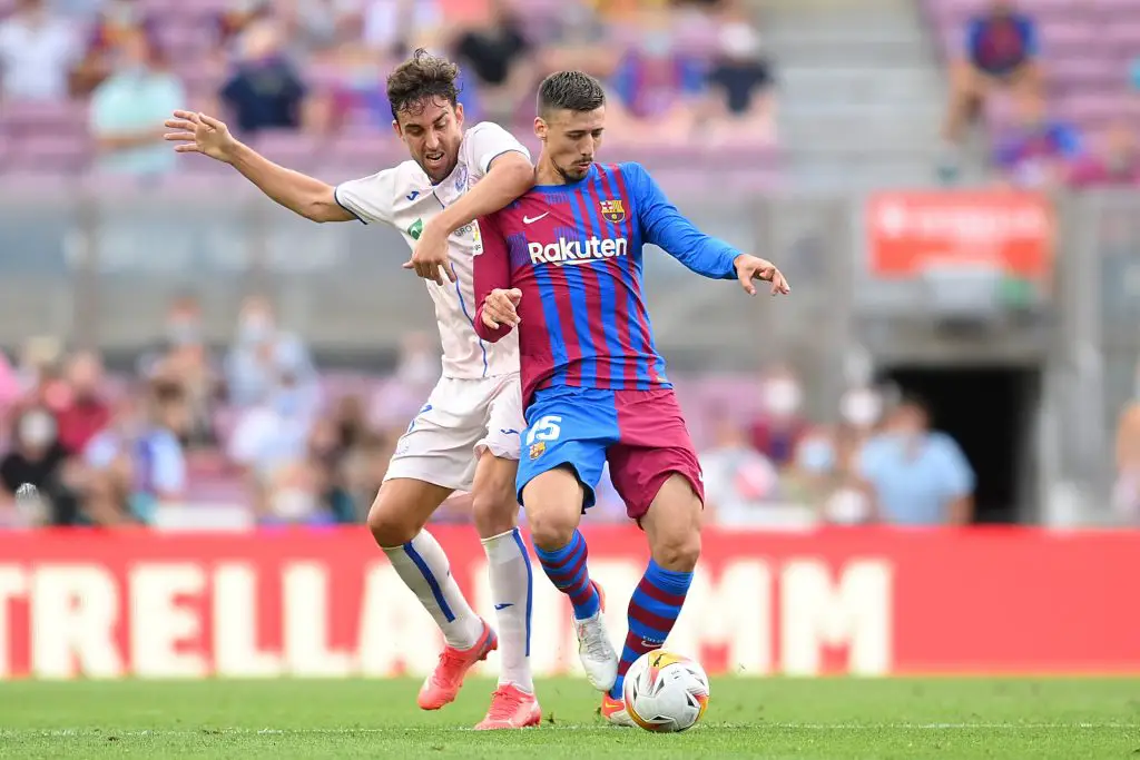 Barcelona in talks with Tottenham Hotspur over Clement Lenglet loan move.  (Photo by David Ramos/Getty Images)
