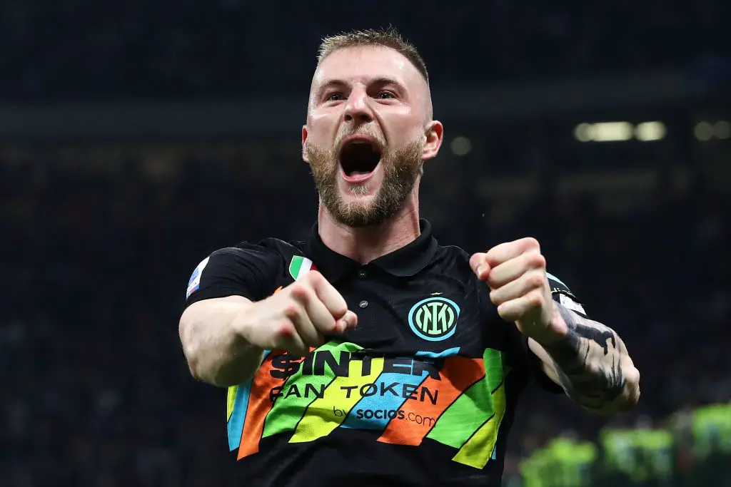 Transfer News: Tottenham Hotspur rival Manchester United for Inter Milan star Milan Skriniar. (Photo by Marco Luzzani/Getty Images)