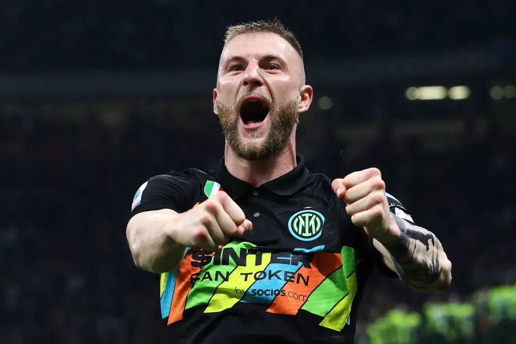 PSG table second transfer bid for Inter star Milan Skriniar amidst Tottenham Hotspur interest. (Photo by Marco Luzzani/Getty Images)