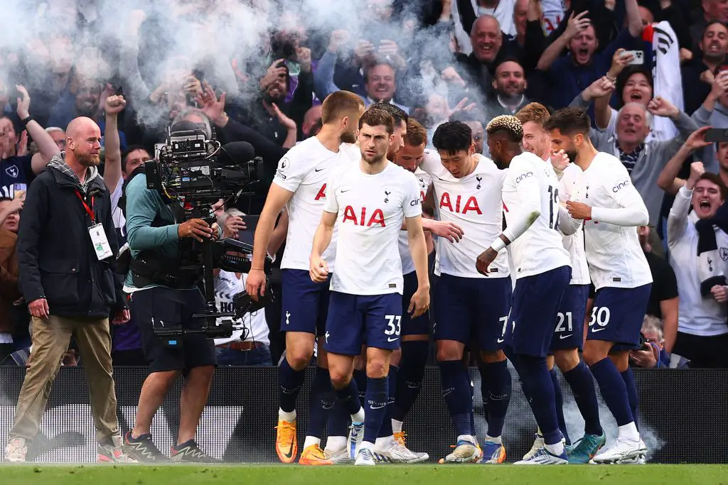 Tottenham Hotspur thumped Arsenal 3-0 in the North London derby. (Photo by Clive Rose/Getty Images)