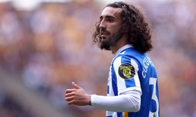 Tottenham face competition from Man City for Marc Cucurella. (Photo by Naomi Baker/Getty Images)