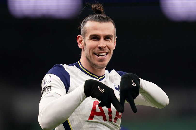 Gareth Bale during his second spell at Tottenham Hotspur.