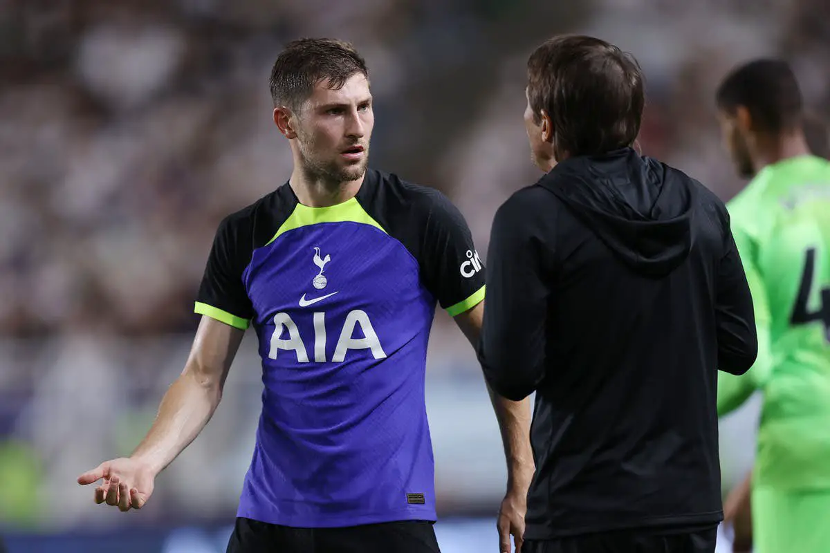 Ben Davies in action for Tottenham Hotspur. (Image: As posted by @HotspurLane on Twitter)