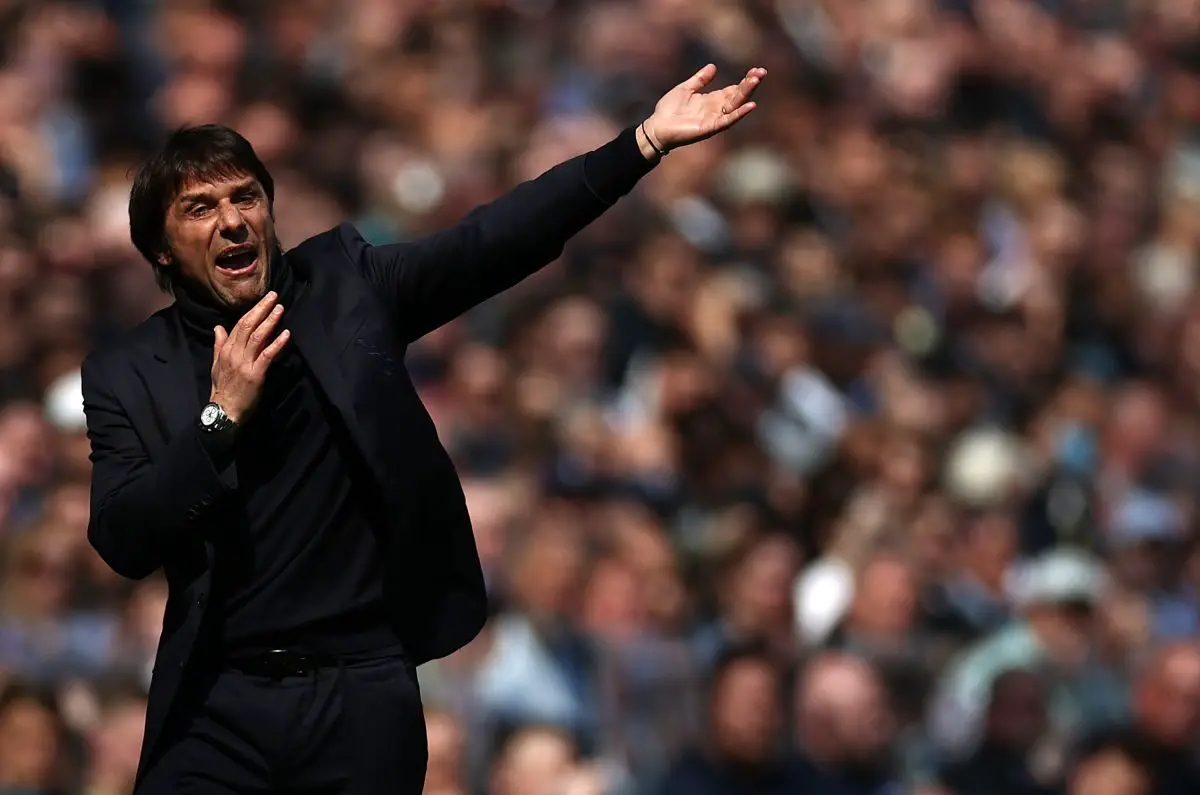 Antonio Conte decided to stay at Tottenham after two day meeting with Fabio Paratici. (Photo by Ryan Pierse/Getty Images)