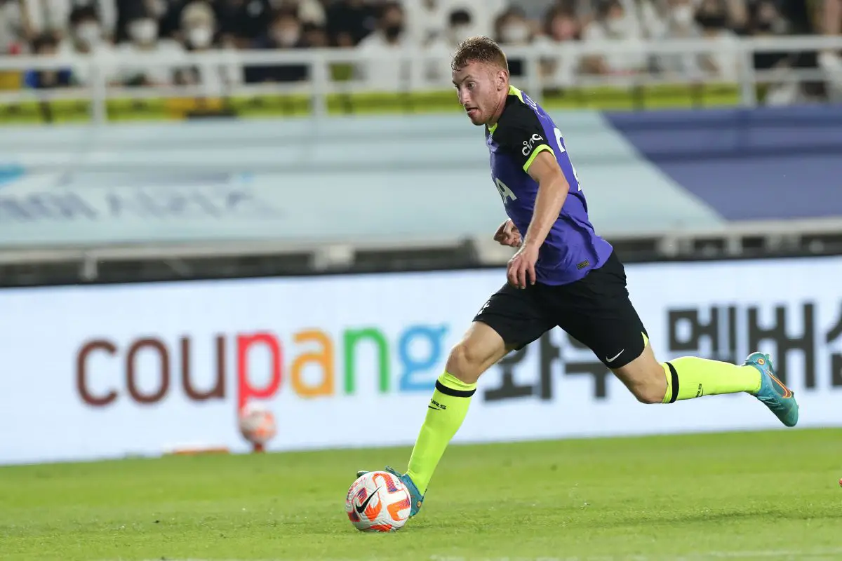 Dejan Kulusevski of Tottenham Hotspur.