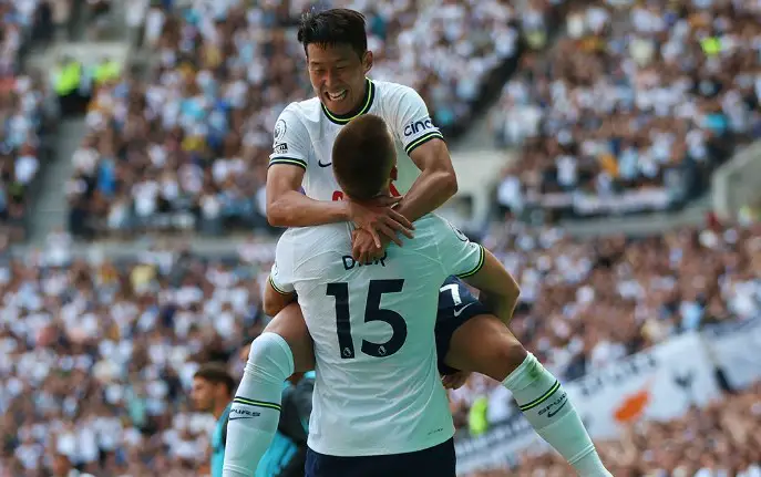 Antonio Conte backs Tottenham Hotspur star Heung-min Son despite a slow start to the season. (Image: Official Spurs Twitter)