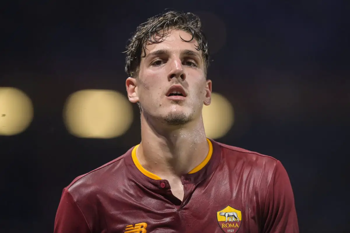 Nicolo Zaniolo in action for AS Roma. (Image: As tweeted by TheSpursWeb)