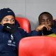 Kylian Mbappe with Tottenham Hotspur's Tanguy Ndombele for France.