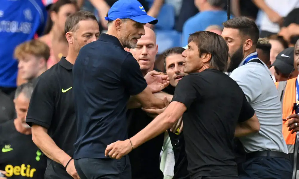 Antonio Conte gives verdict on violent ‘handshake’ with Thomas Tuchel after derby draw