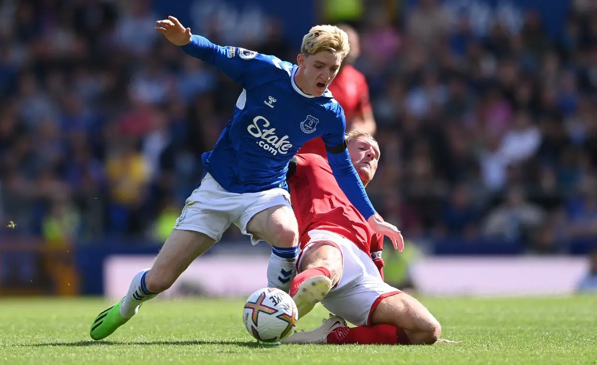 Transfer News: Anthony Gordon prefers a move to Chelsea over Tottenham Hotspur. (Photo by Stu Forster/Getty Images)