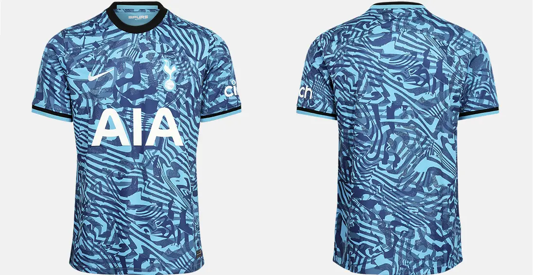 The Tottenhan Hotspur third kit for the 2022/23 season. (Image: Official Spurs website)