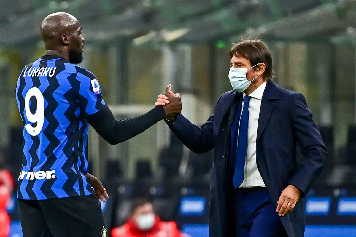 Antonio Conte managed Romelu Lukaku at Inter Milan. 