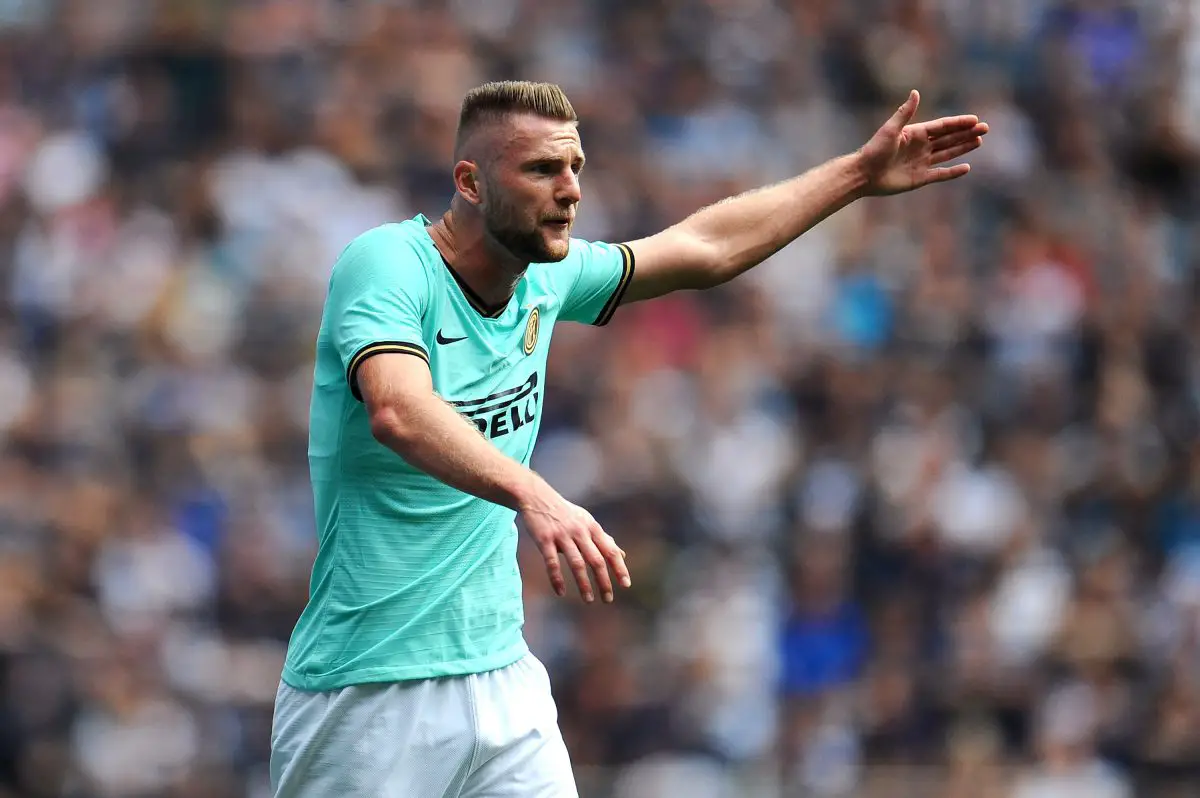 Transfer News: Arsenal plan to hijack deal for Milan Skriniar amid Tottenham Hotspur interest.  (Photo by Alex Burstow/Getty Images)