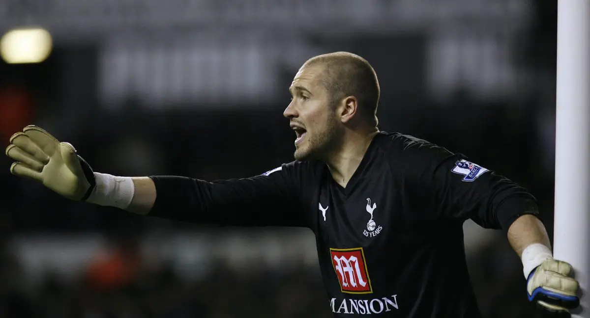 Paul Robinson during his time at Tottenham Hotspur.