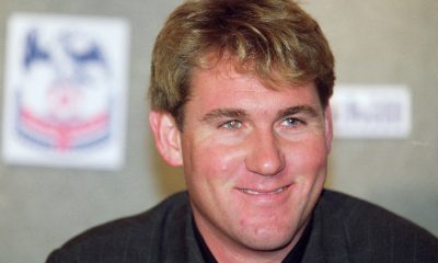 Crystal Palace chairman, Simon Jordan, at a press conference in 2001.