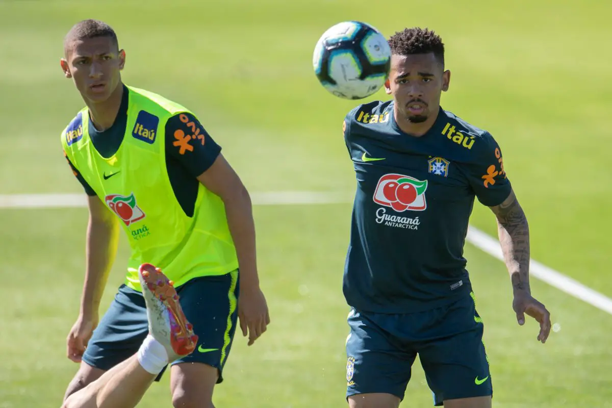 Brazil's Richarlison and Gabriel Jesus set to feature in their first north London derbies for Arsenal and Tottenham Hotspur on October 1, 2022. 