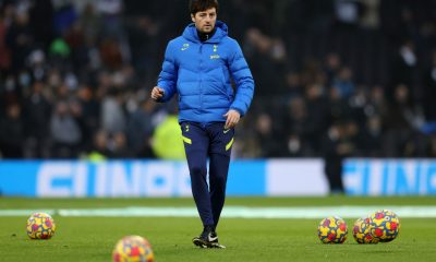 Ryan Mason is a first-team coach at Tottenham Hotspur. (Photo by Paul Harding/Getty Images)