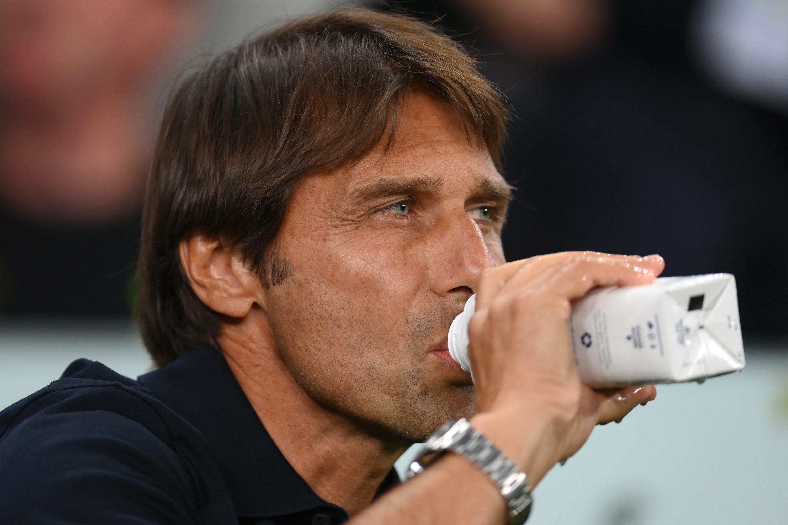 Antonio Conte was worried after Harry Kane missed his penalty in extra time against Frankfurt.