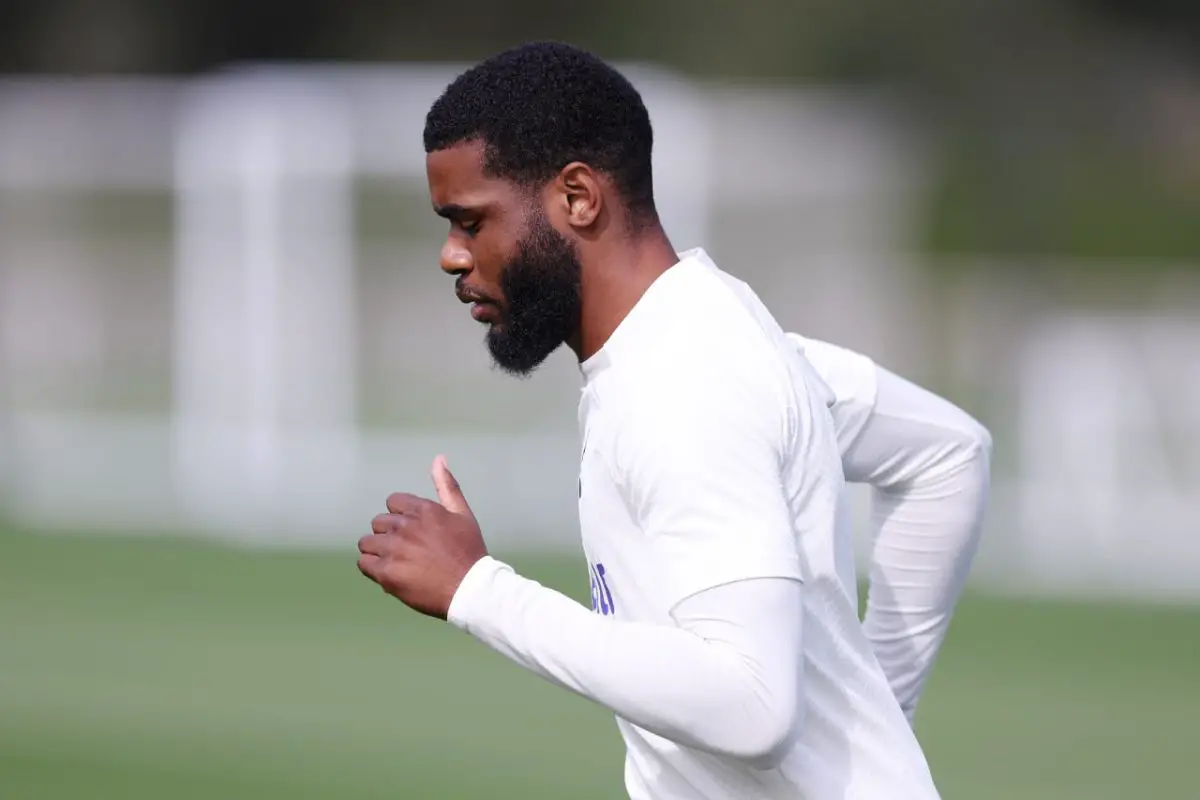 Inter Milan are looking at a loan-to-buy agreement for Tottenham defender Japhet Tanganga.  (Photo by Alex Morton/Getty Images)