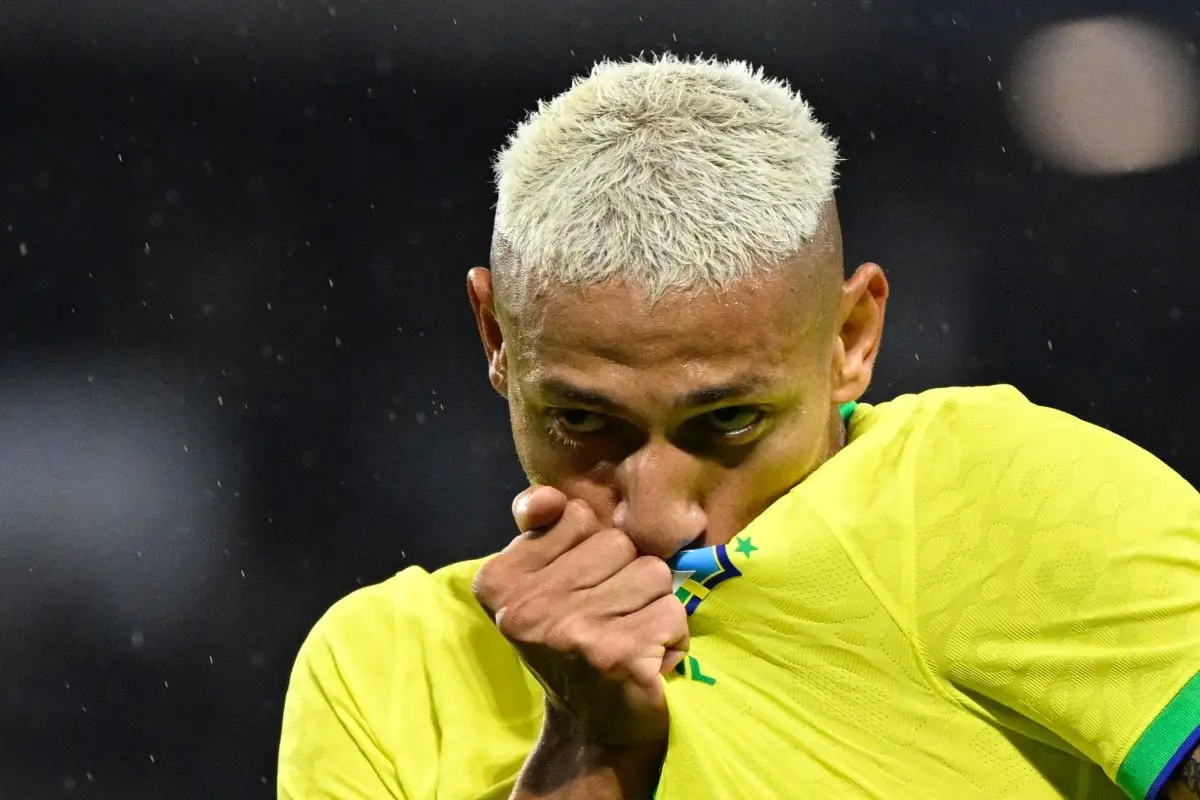 Richarlison prides playing for Brazil. (Photo by DAMIEN MEYER/AFP via Getty Images)