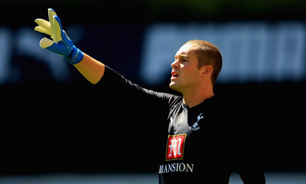 Tottenham Hotspur's Paul Robinson in action against Turino in August 2007.