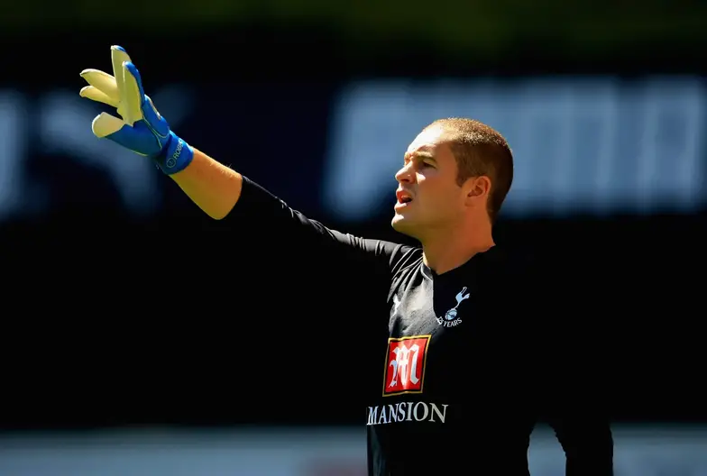 Tottenham Hotspur's Paul Robinson in action against Turino in August 2007.