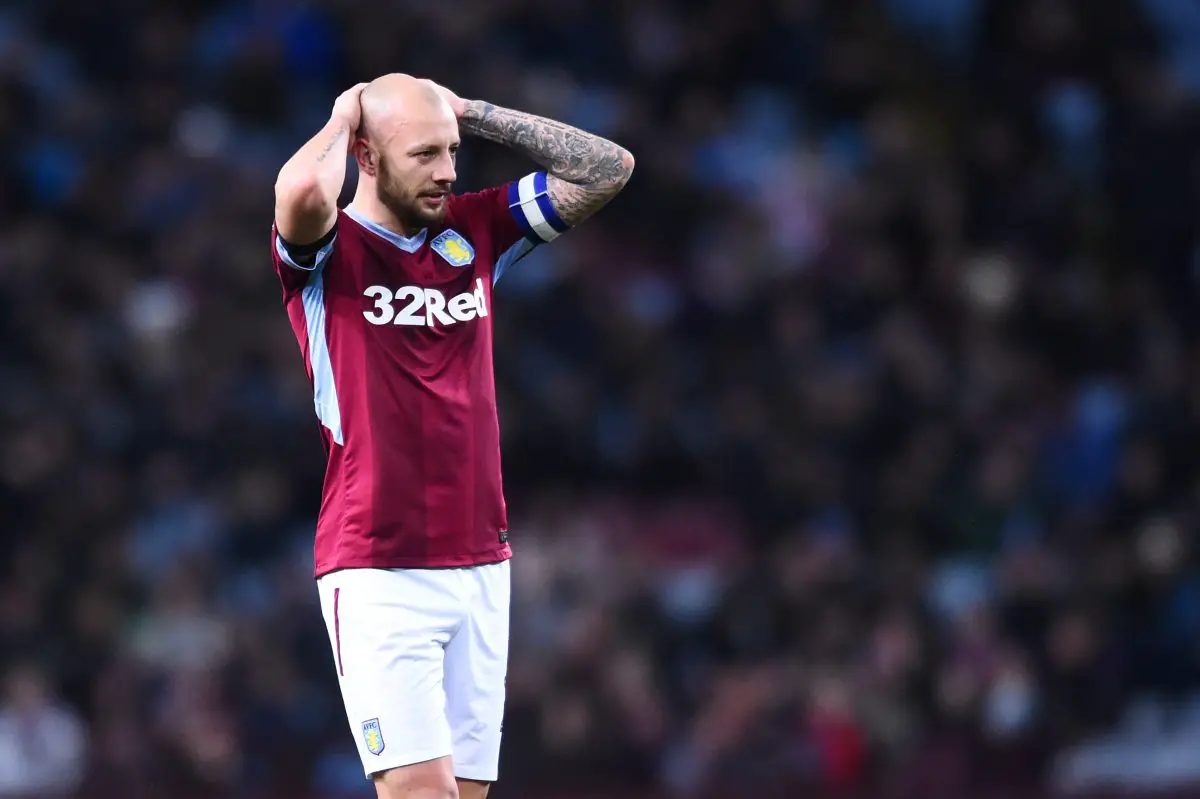 Alan Hutton during his playing days at Aston Villa. 