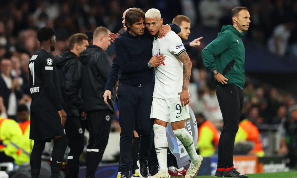 Richarlison recalls hilarious misunderstanding with Antonio Conte during Tottenham training: "I need more minutes"