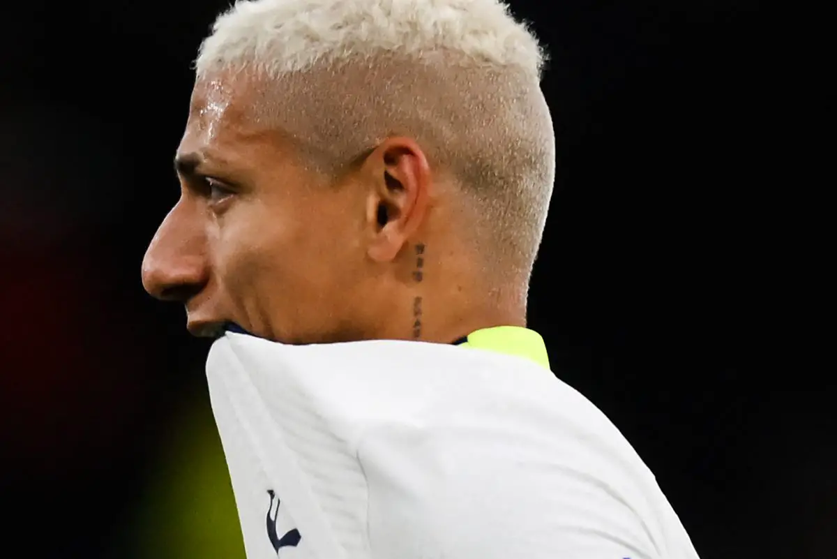 Richarlison picked up an injury in Tottenham Hotspur's win against Everton in October 2022. 