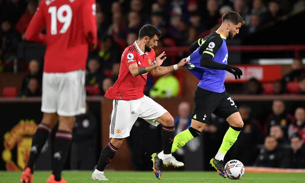Tottenham Hotspur told one key area where they “couldn’t get near” Manchester United in 2-0 loss