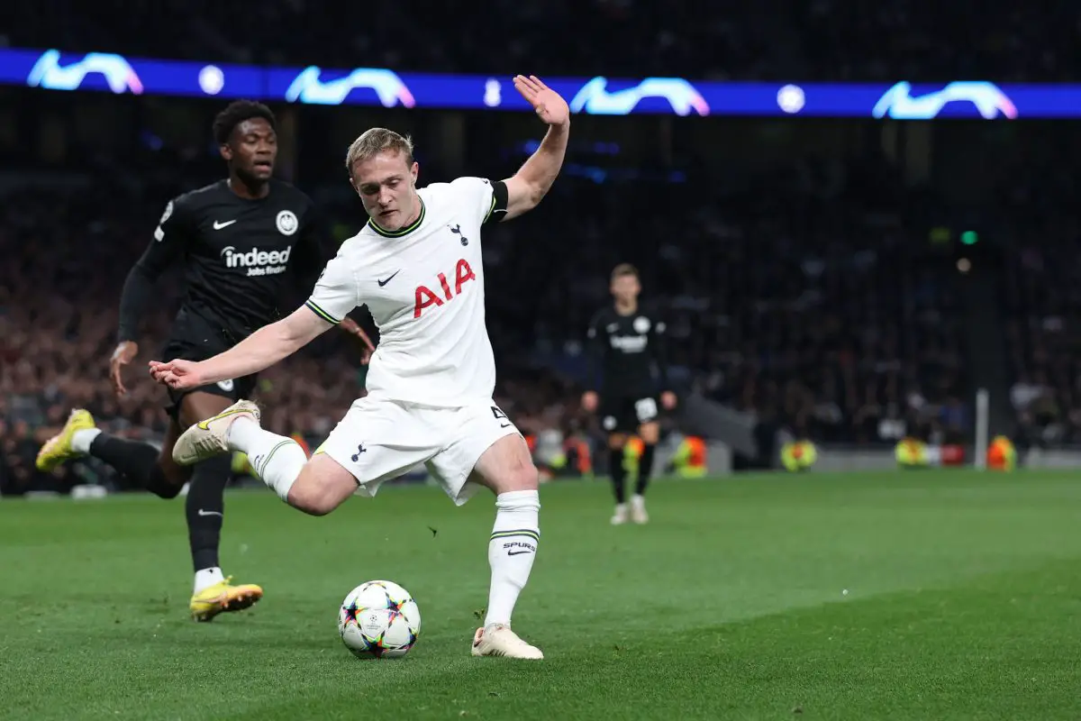 Oliver Skip ha jugado un papel parcial en el Tottenham Hotspur esta temporada.