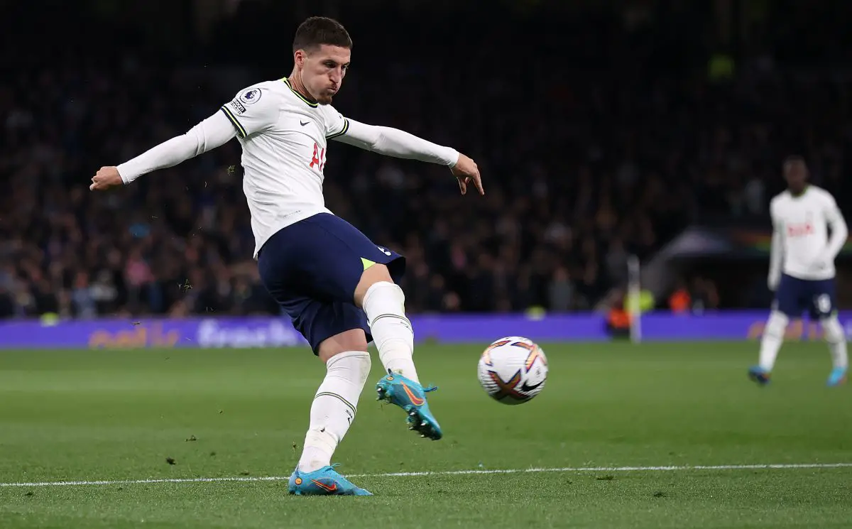 Matt Doherty of Tottenham Hotspur scored a brace against Motherwell in a friendly. (Photo by Julian Finney/Getty Images)