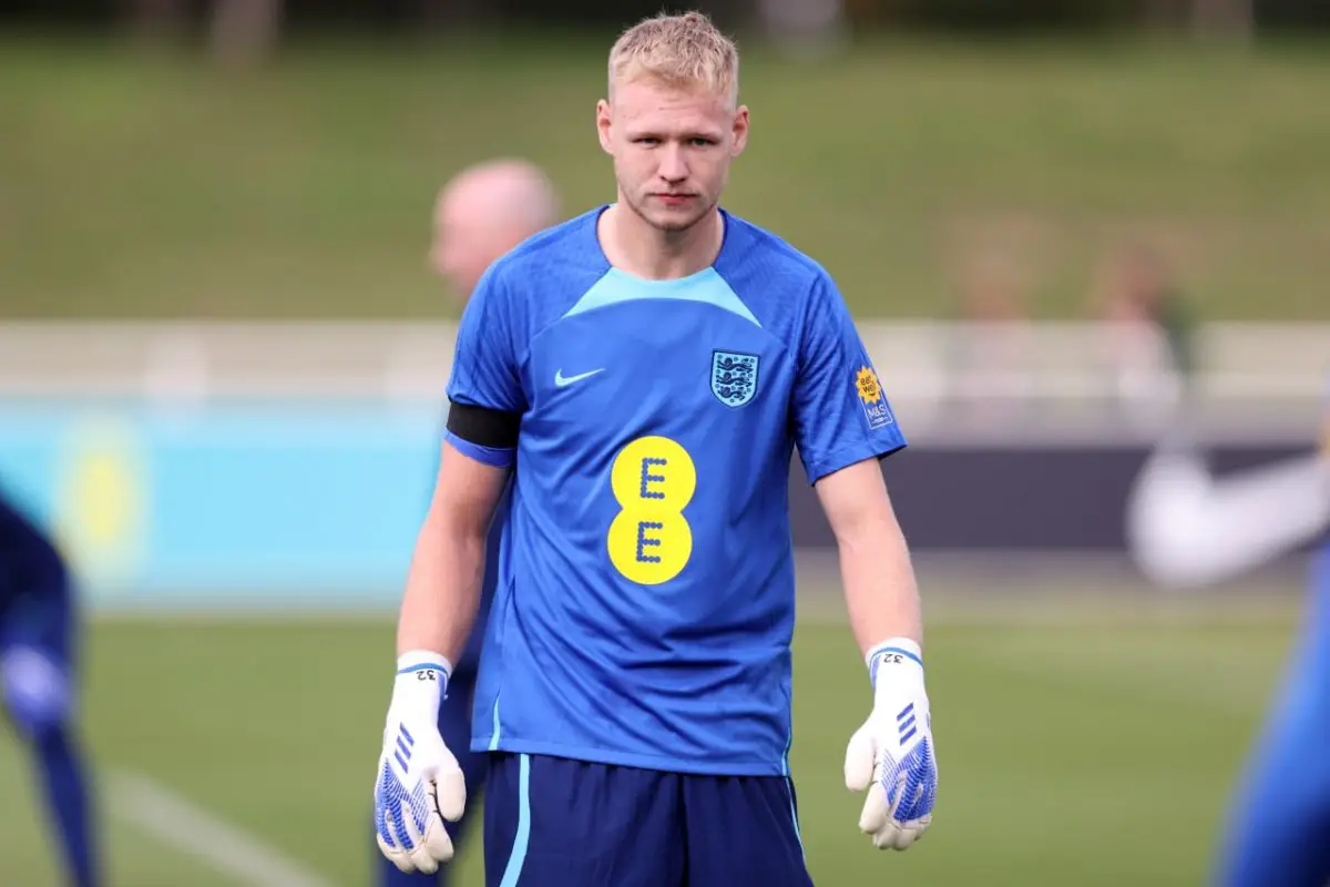 Arsenal's Aaron Ramsdale is a full international for England.