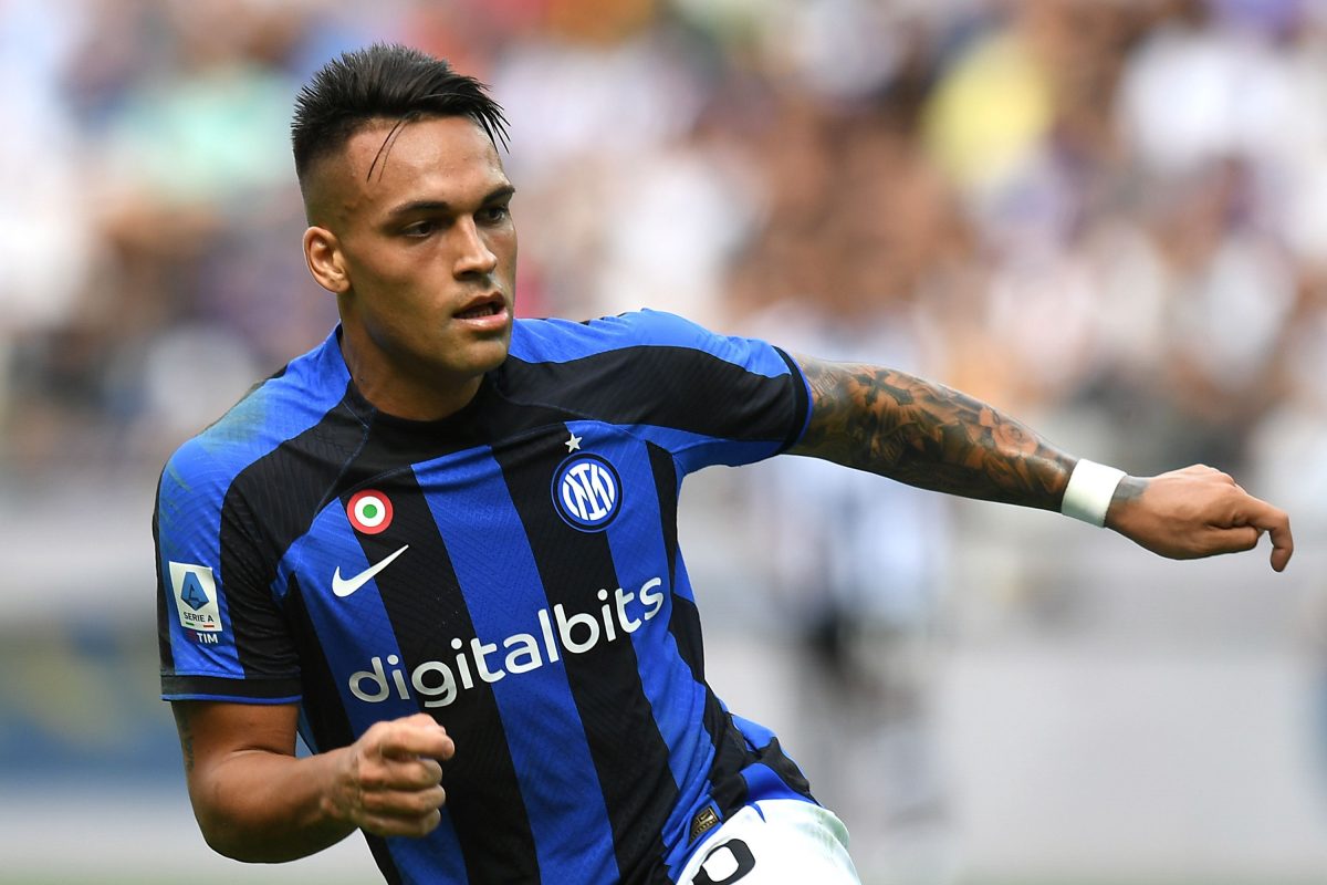 Jamie Redknapp believes Lautaro Martinez will beat Harry Kane in the World Cup Golden Boot race.  (Photo by Alessandro Sabattini/Getty Images)