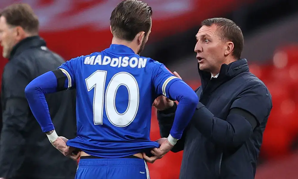 “We keep losing them”- Brendan Rodgers makes James Maddison transfer admission ‘amid interest from Tottenham’