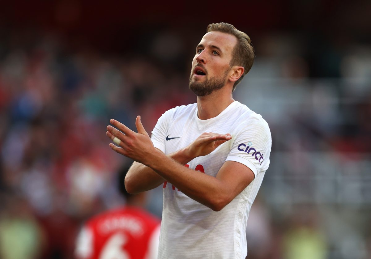 Antonio Conte insists Harry Kane has to start scoring in the Champions League for Tottenham this season. (Photo by Clive Rose/Getty Images)