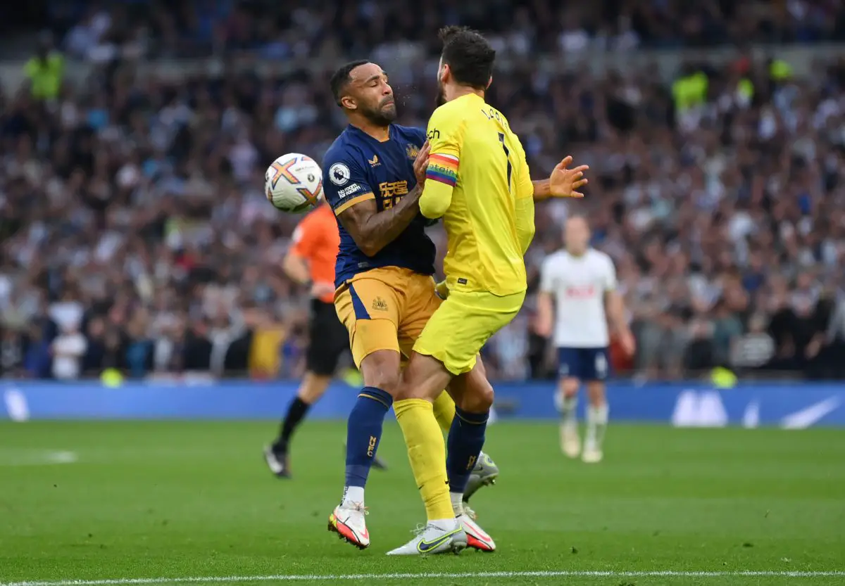 Alan Hutton has criticised Hugo Lloris for his part in Newcastle United's first goal against Tottenham Hotspur. (Photo by Justin Setterfield/Getty Images)